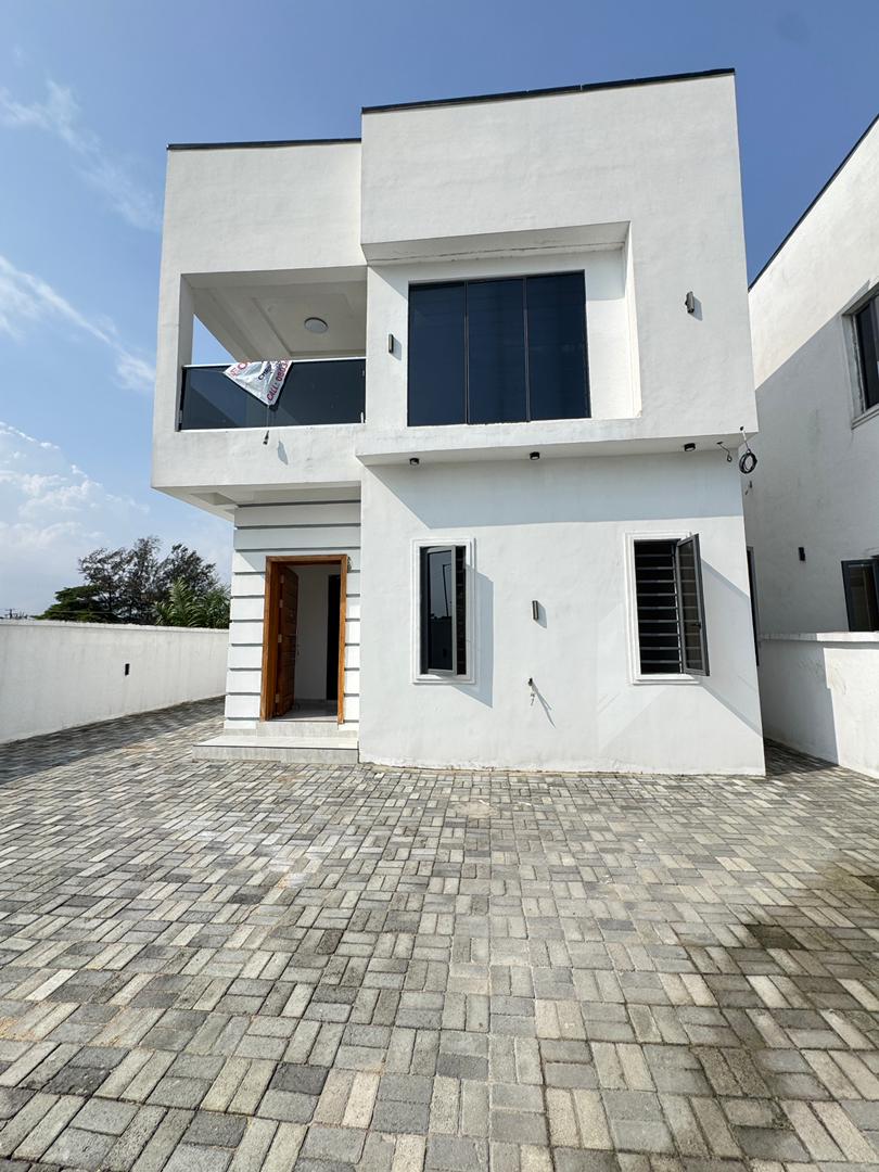 UNIQUE 4 BEDROOM DETACHED DUPLEX WITH BQ ABRAHAM ADESANYA - AJAH