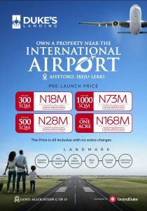 Property for sale in Ibeje lekki