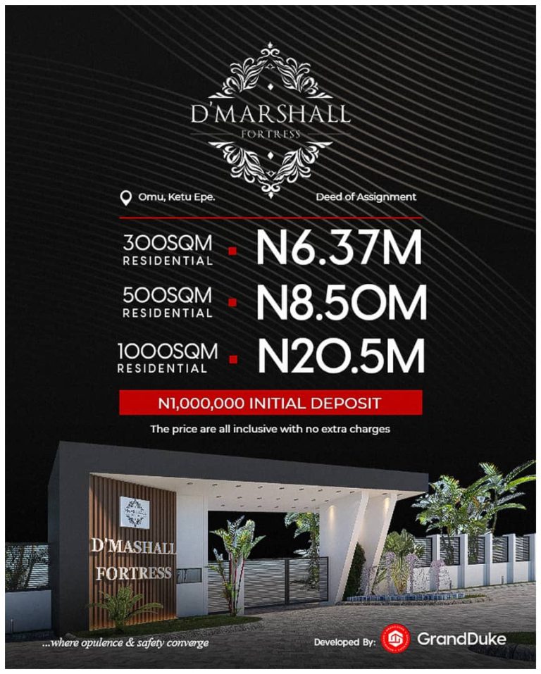 Land for sale in Epe & Ibeju Lekki I