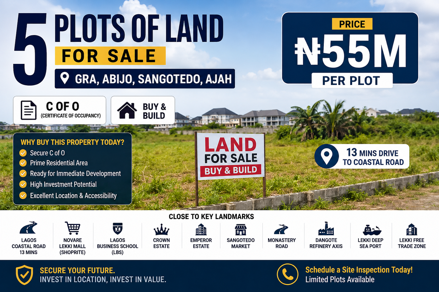 Plots of Land Abijo